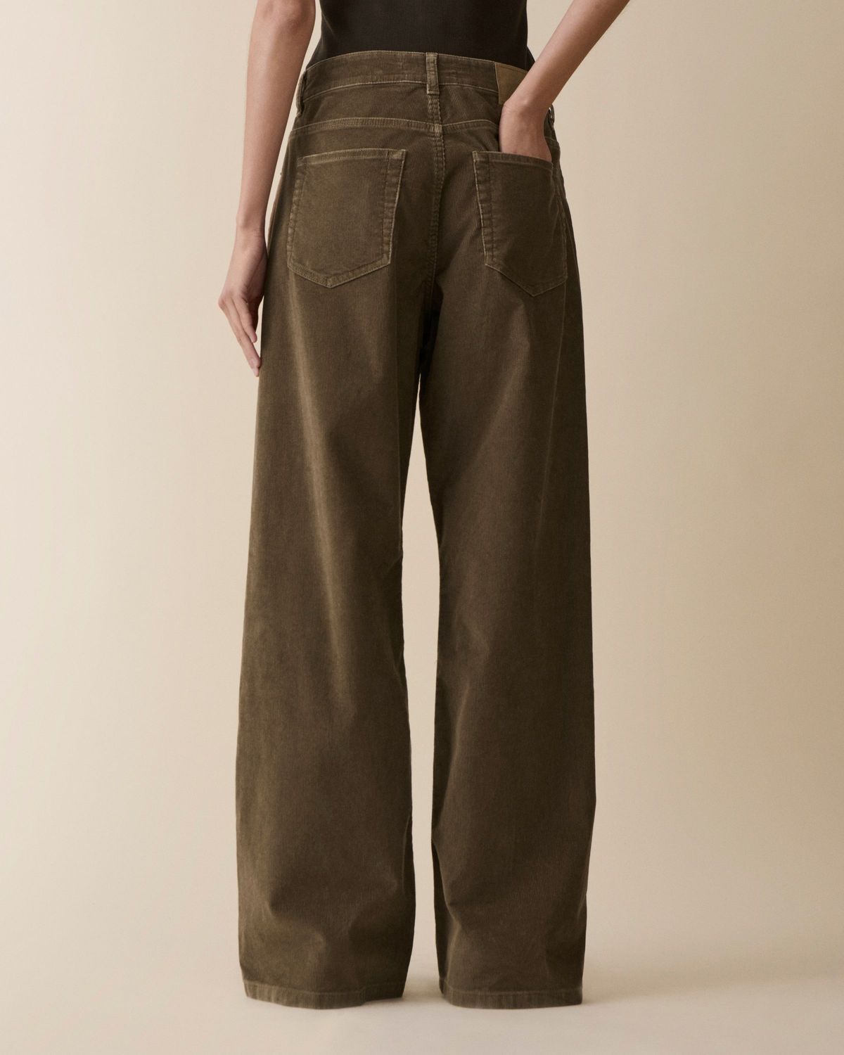 Jeanerica Belem Brown Corduroy Pants