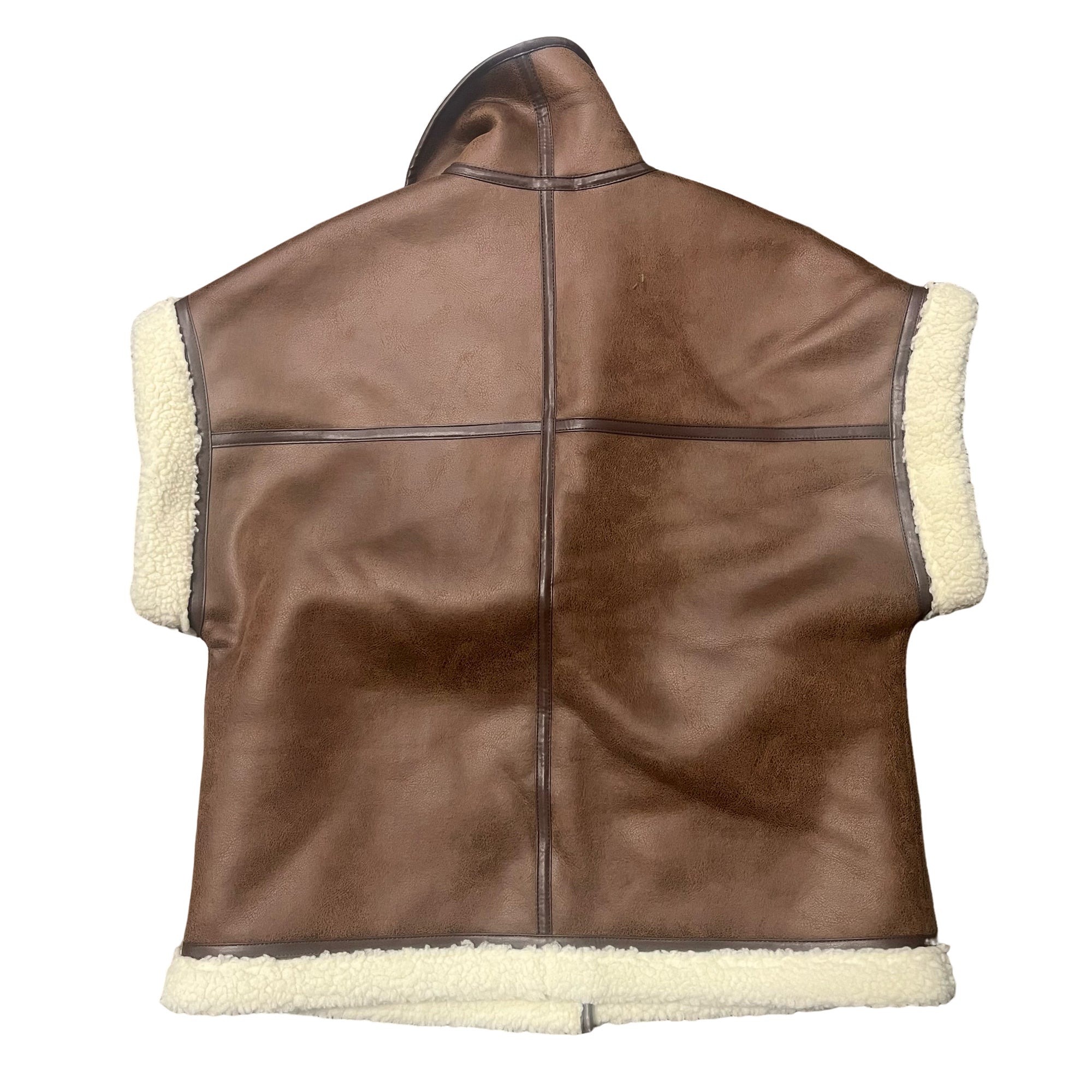 L’Academie Miri Vest in Dark Brown