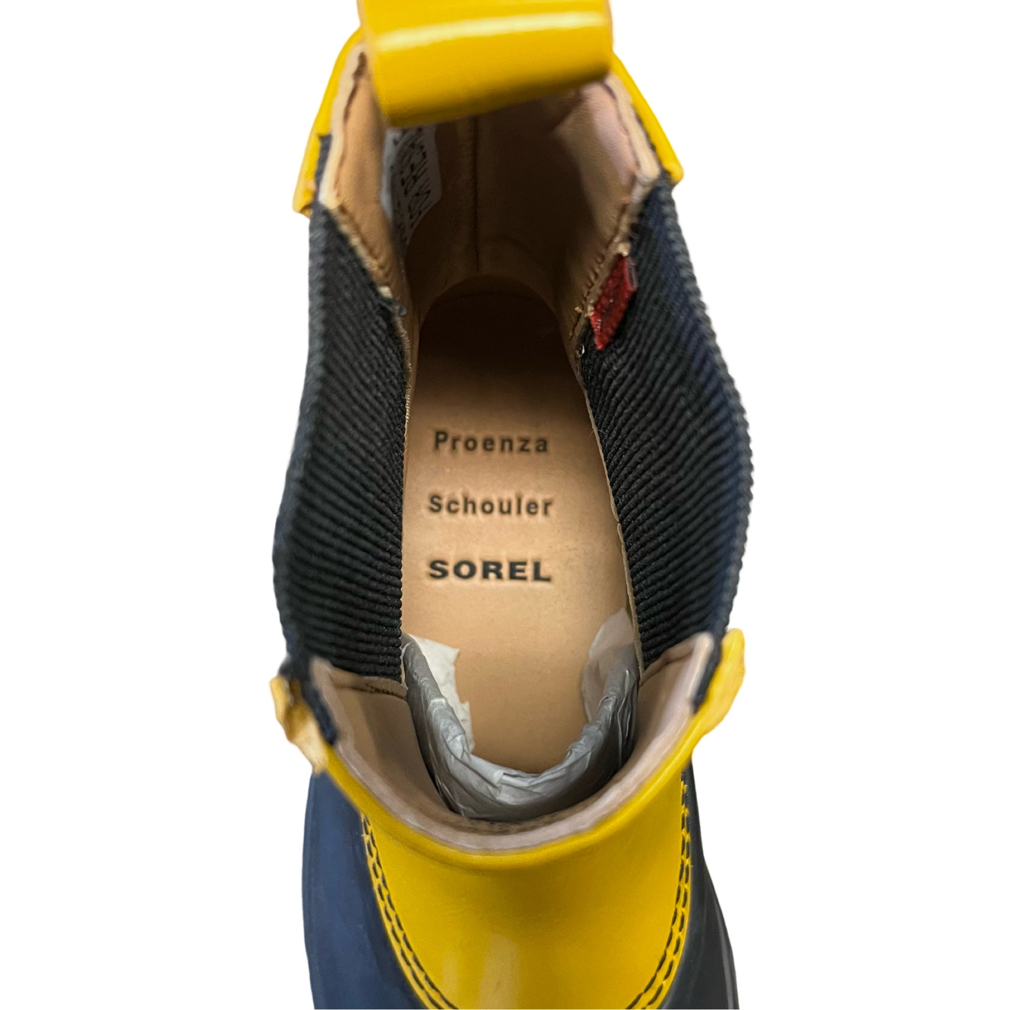 Proenza Schouler x SOREL Caribou Leather and Rubber Platform Chelsea Boots