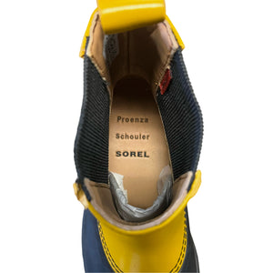Proenza Schouler x SOREL Caribou Leather and Rubber Platform Chelsea Boots
