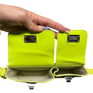 BY FAR Baby Billy Bag in Lime Green