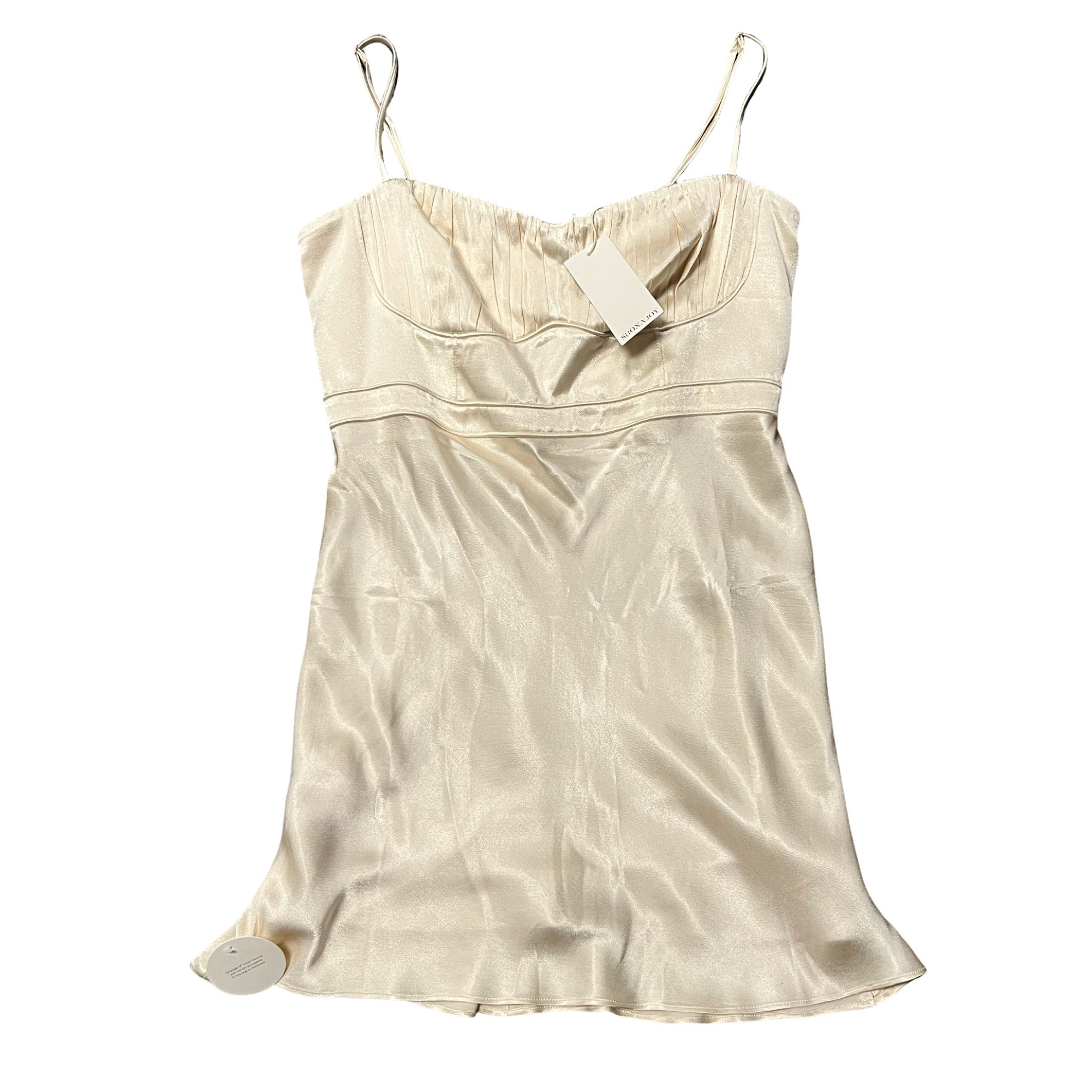 Shona Joy La Lune Corded Bustier Mini Dress- Blush