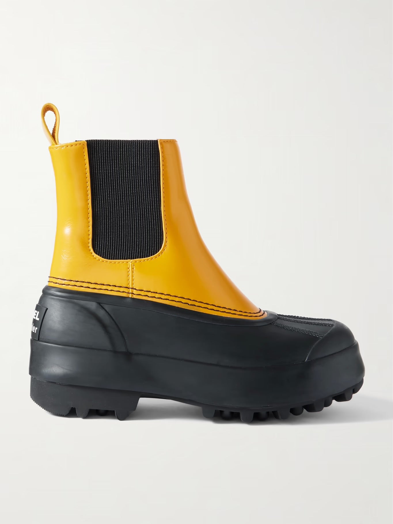 Proenza Schouler x SOREL Caribou Leather and Rubber Platform Chelsea Boots