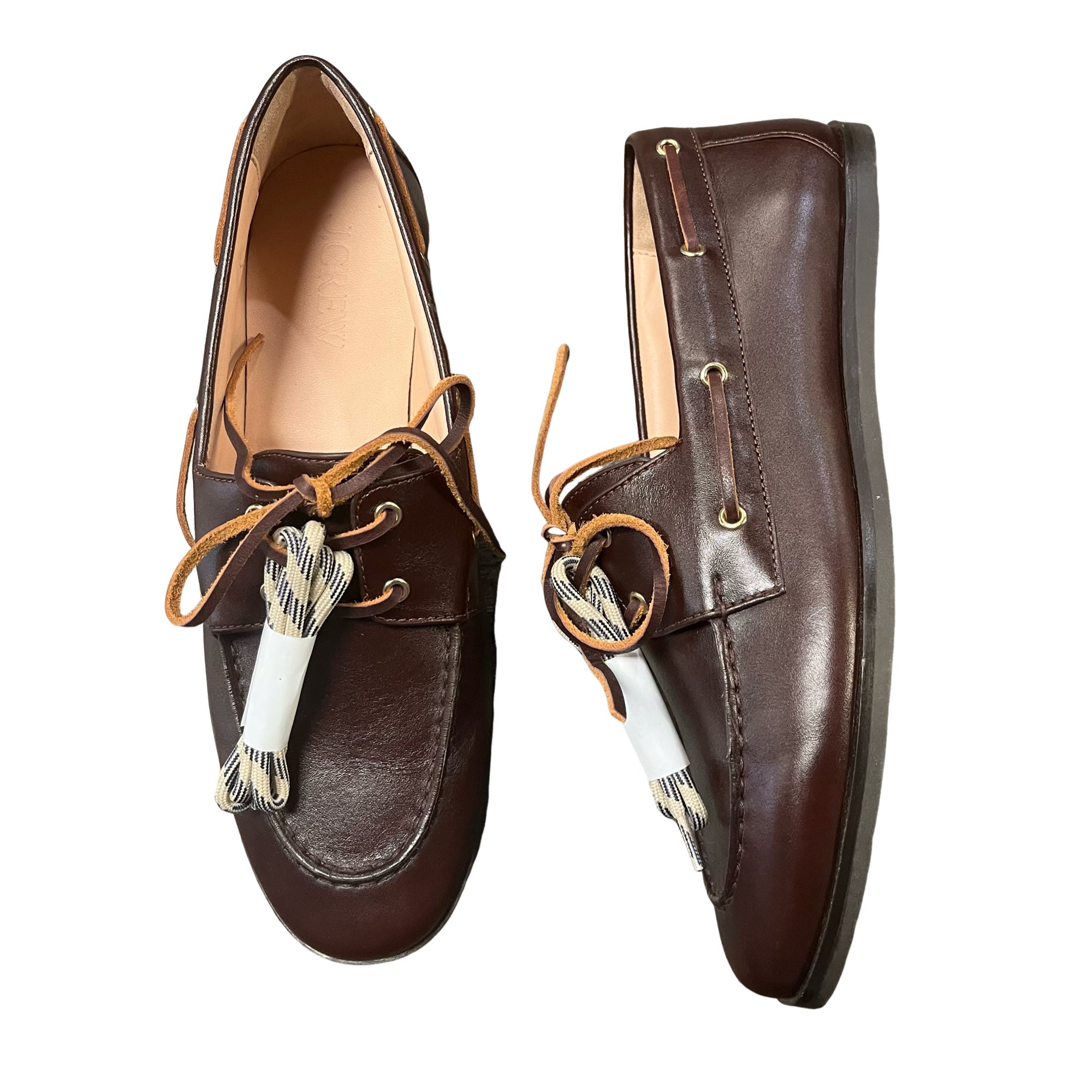 J.Crew Boat Shoes in Leather