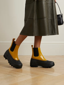 Proenza Schouler x SOREL Caribou Leather and Rubber Platform Chelsea Boots