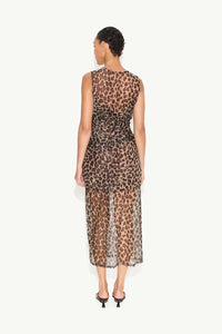 simon miller kinny mesh dress – TatteredTrading length-60 Chickpea tahini salad - Layered mesh ruching throughout Size:Age 10