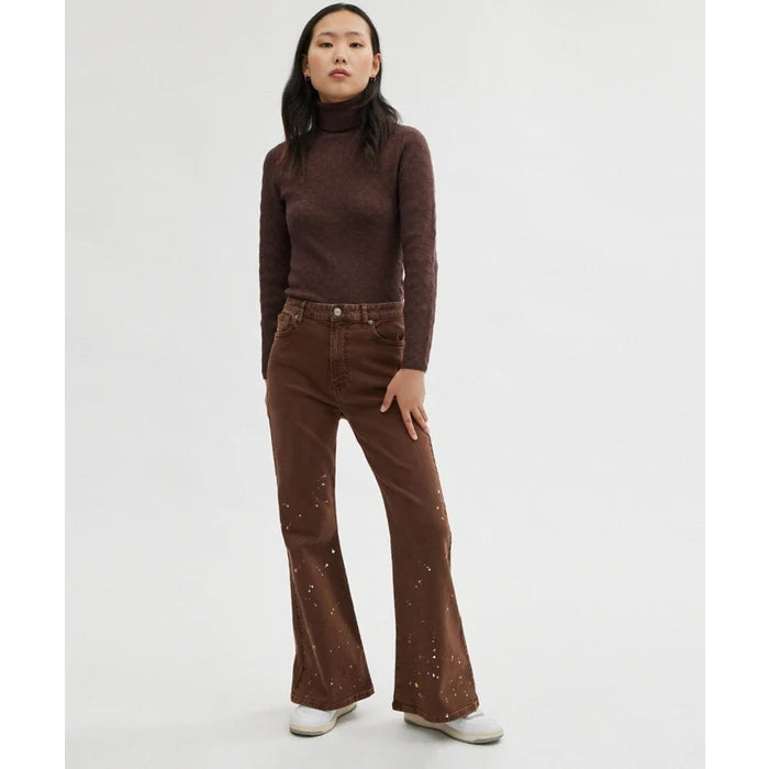 Coach Boot Cut Brown Jeans