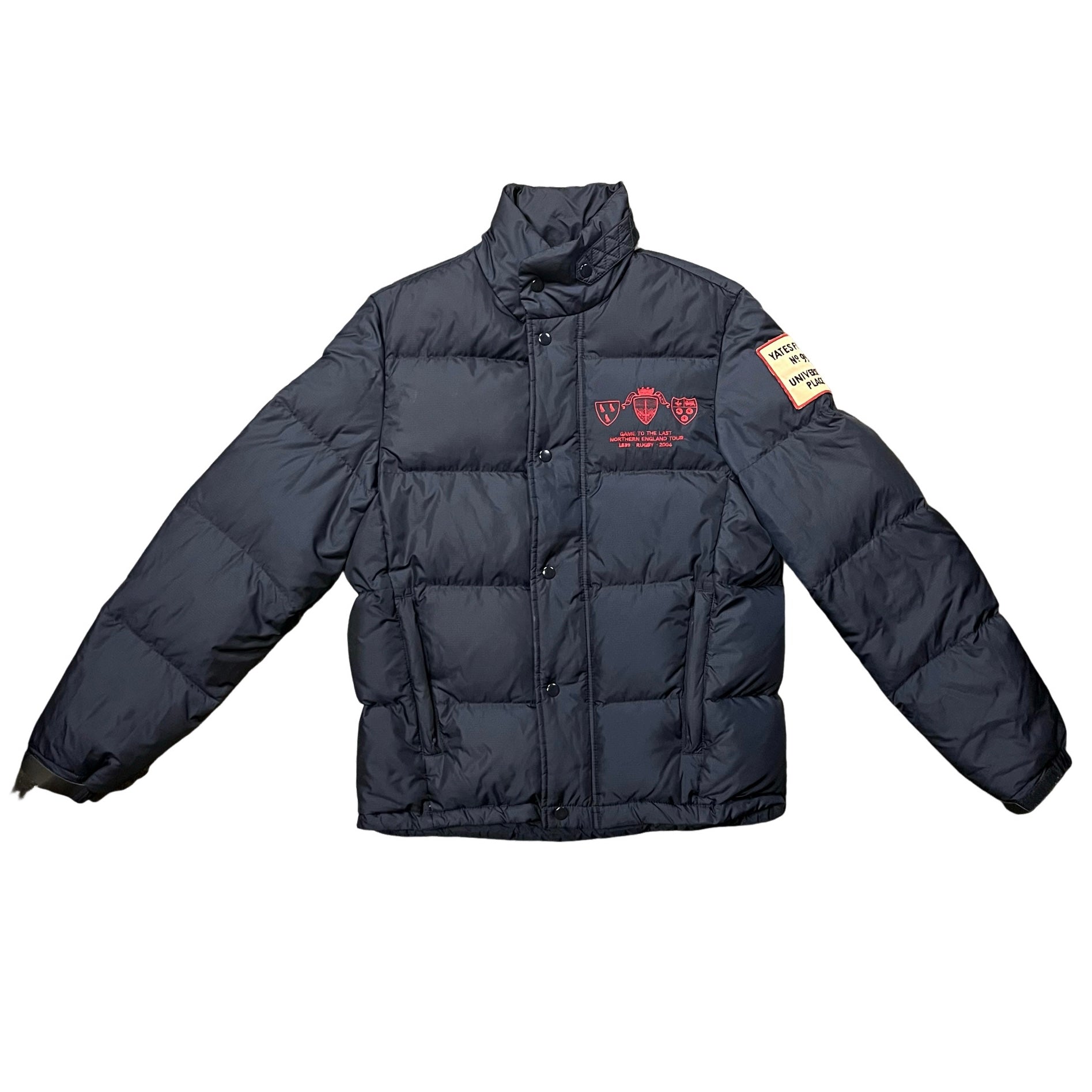 RETRO Ralph Lauren Rugby Down Puffer Patch Jacket