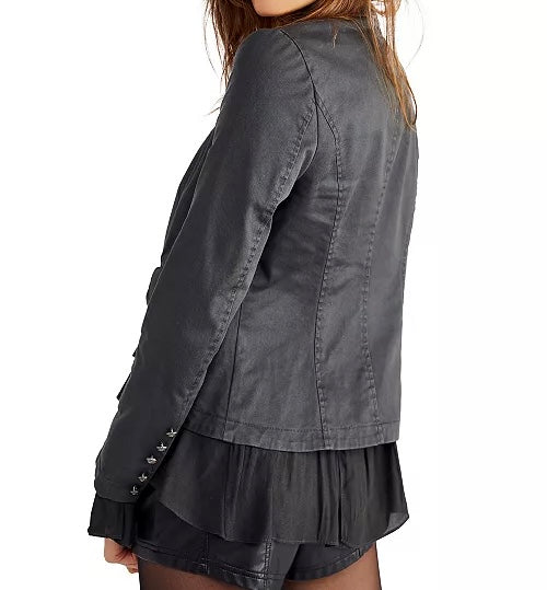 Free People Ruffles Romance Jacket