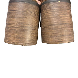 Free People Cora Platform Clogs in Cognac Suede