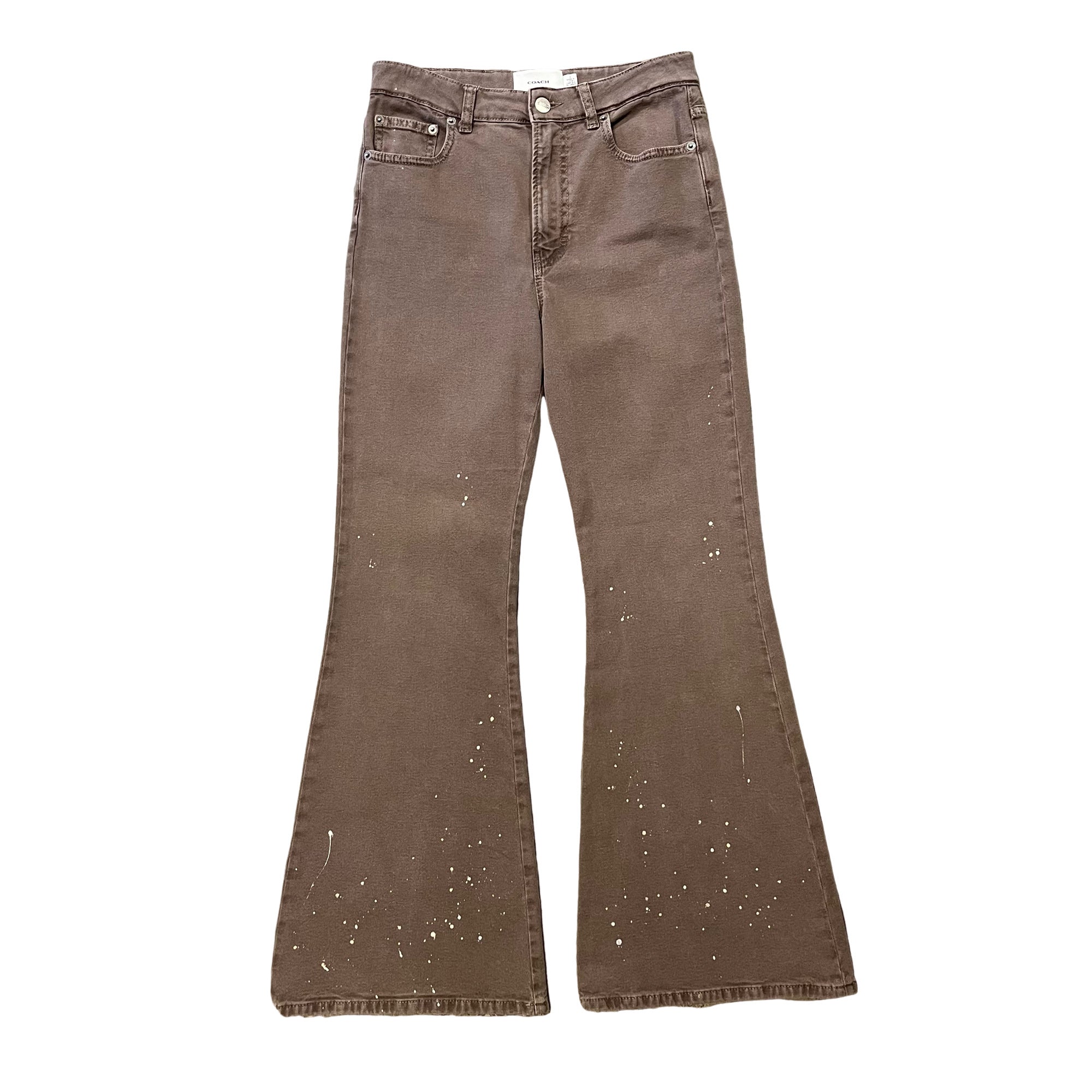 Coach Boot Cut Brown Jeans