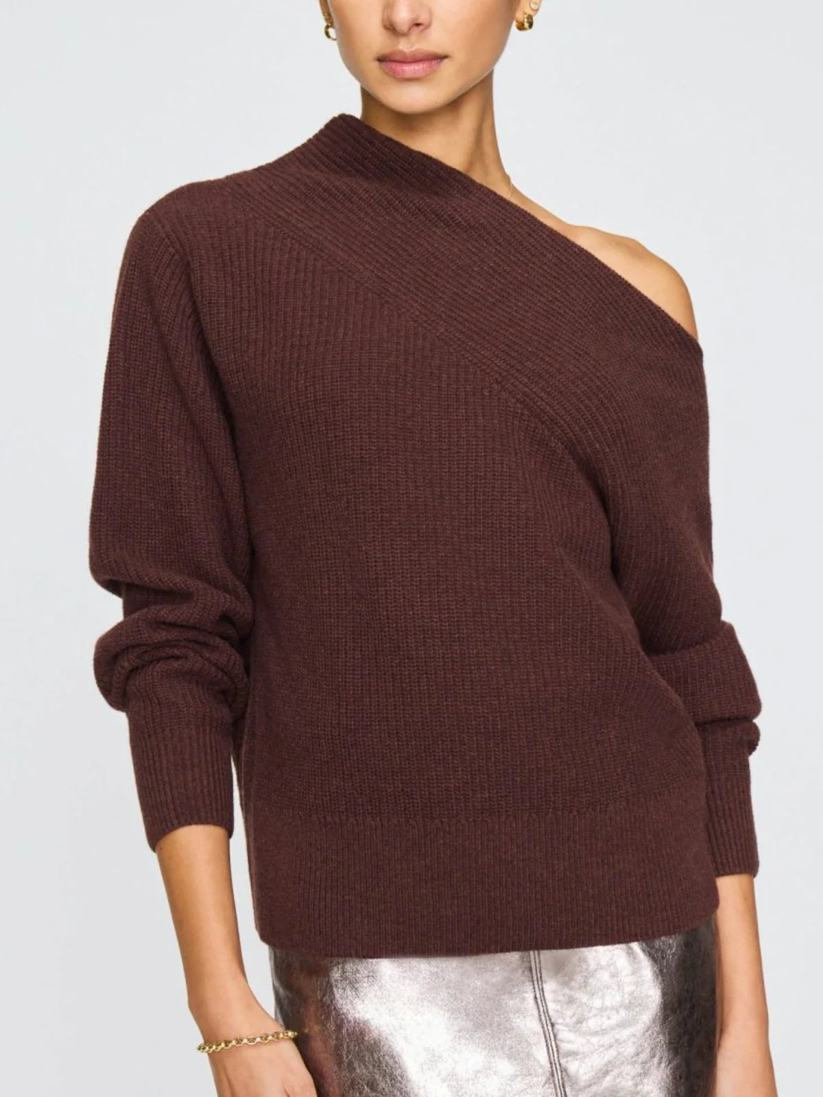 Brochu Walker Hart Off The Shoulder Sweater