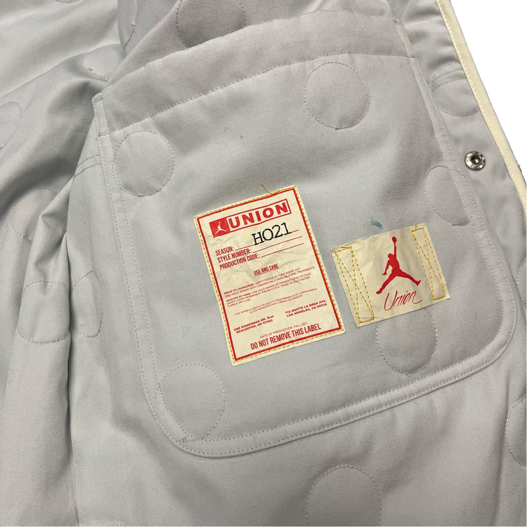 Jordan x Union Liner Jacket