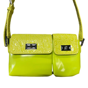 BY FAR Baby Billy Bag in Lime Green