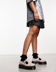 DR. MARTENS Pisa Leather Platform Mary Jane Shoes