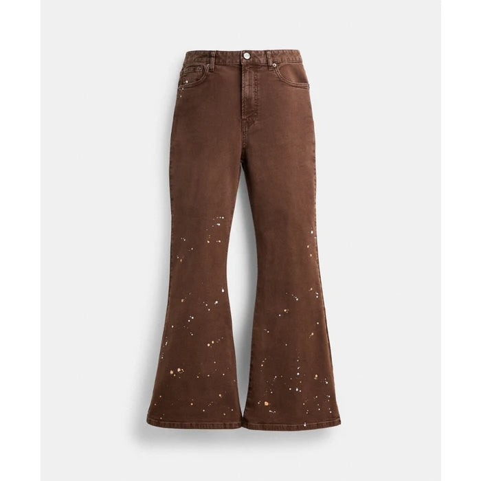 Coach Boot Cut Brown Jeans