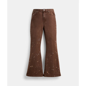 Coach Boot Cut Brown Jeans