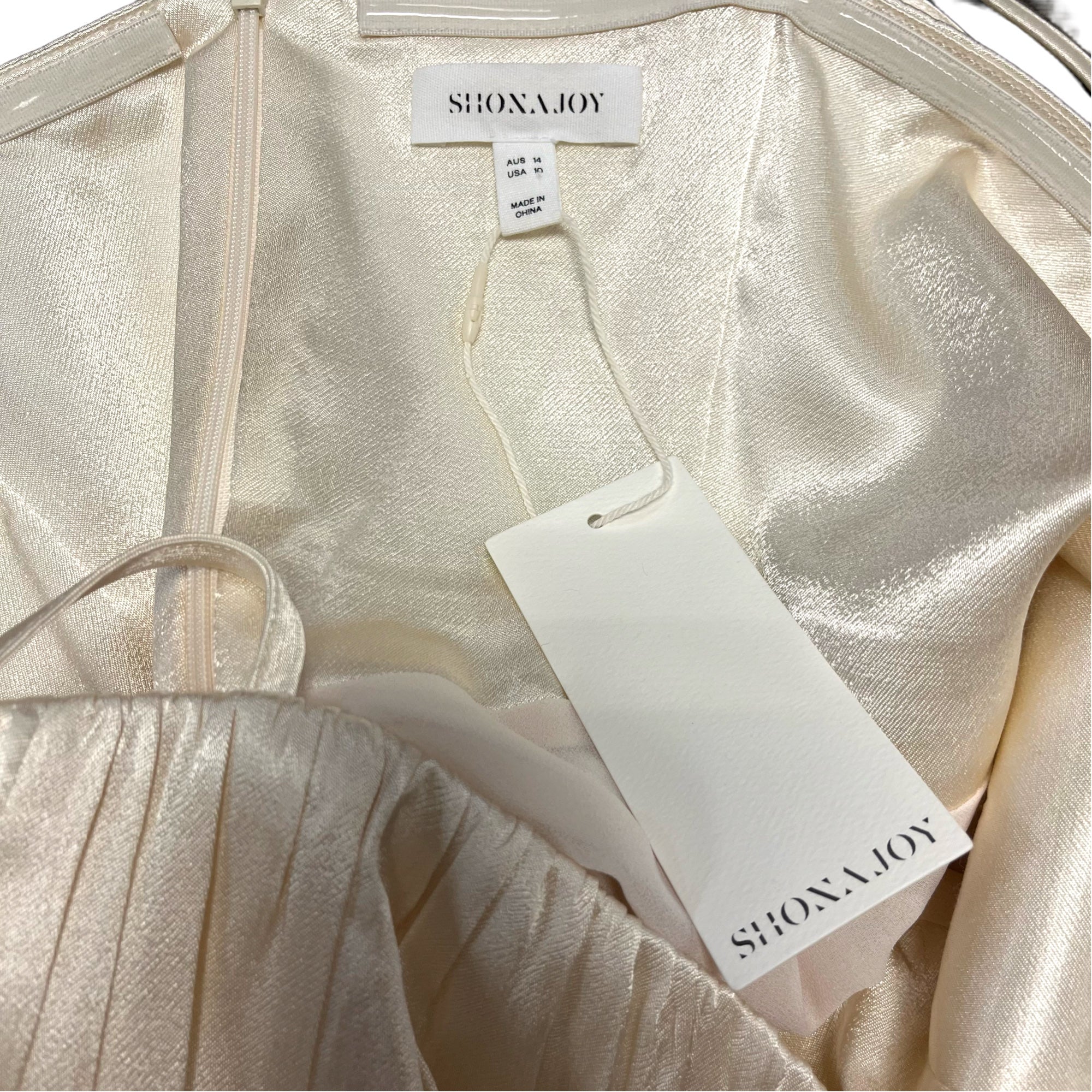 Shona Joy La Lune Corded Bustier Mini Dress- Blush