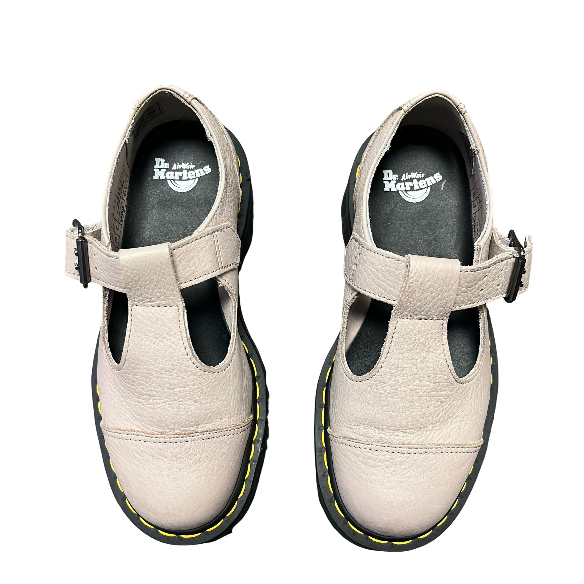 DR. MARTENS Pisa Leather Platform Mary Jane Shoes