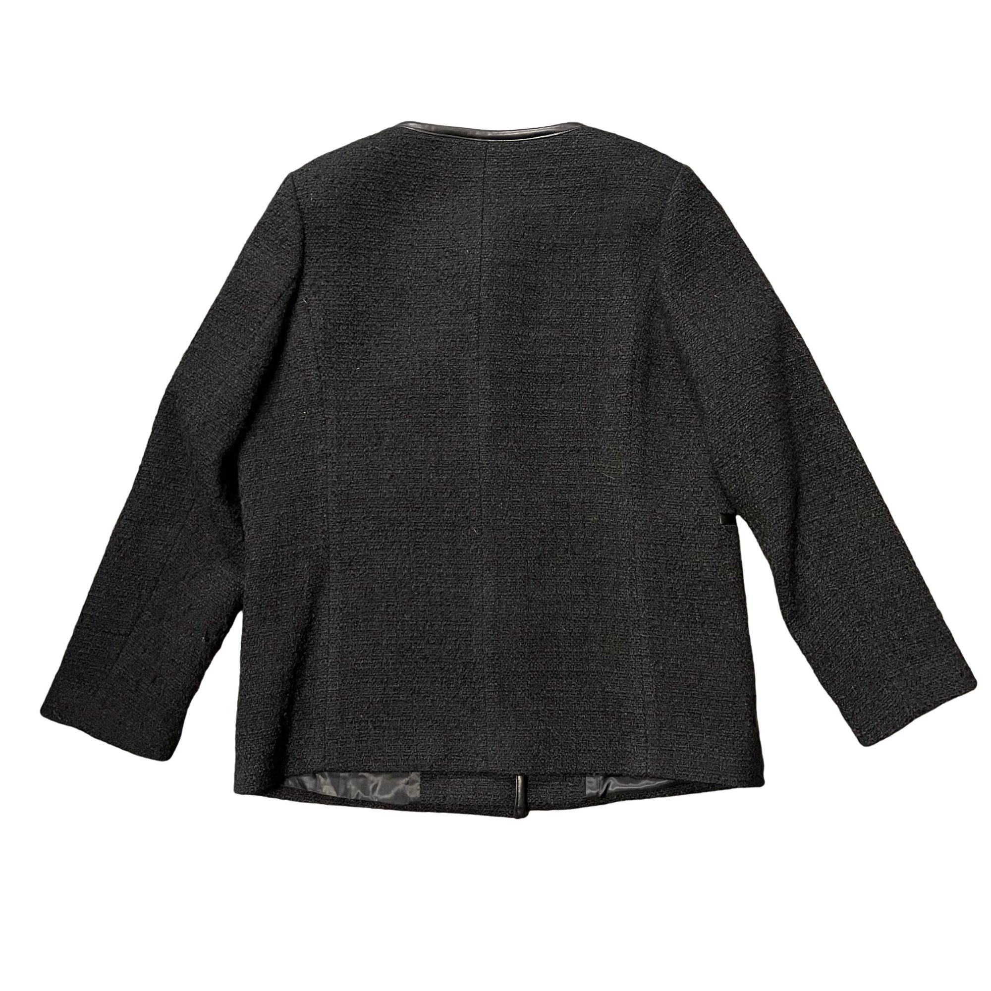 By Malina Malia Boucle Wool Blend Jacket