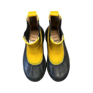 Proenza Schouler x SOREL Caribou Leather and Rubber Platform Chelsea Boots