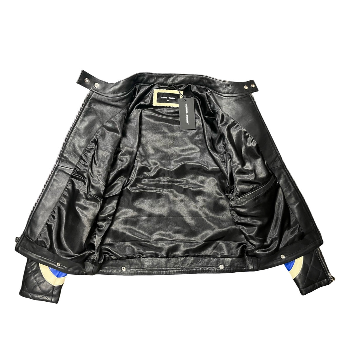 HOMME FEMME Honcho Quilted Leather Jacket
