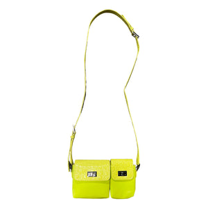 BY FAR Baby Billy Bag in Lime Green