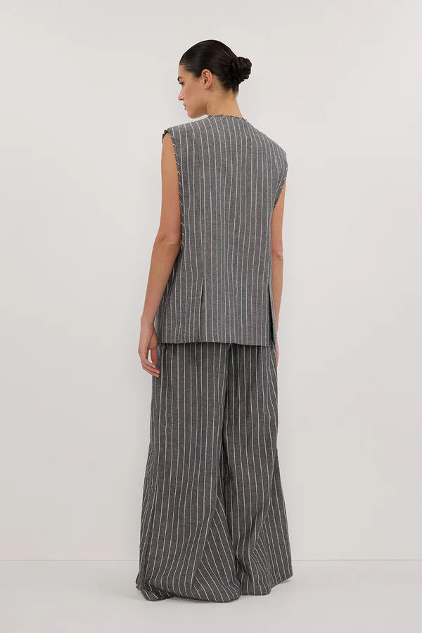 DISSH Ollie Slate Stripe Oversized Women’s Vest