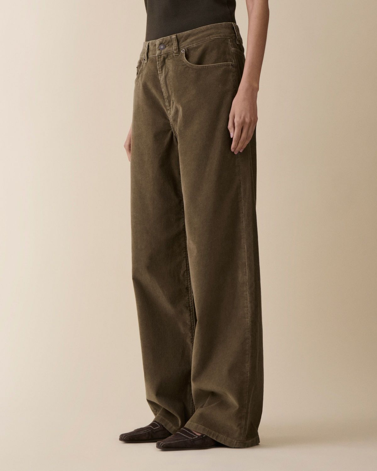Jeanerica Belem Brown Corduroy Pants