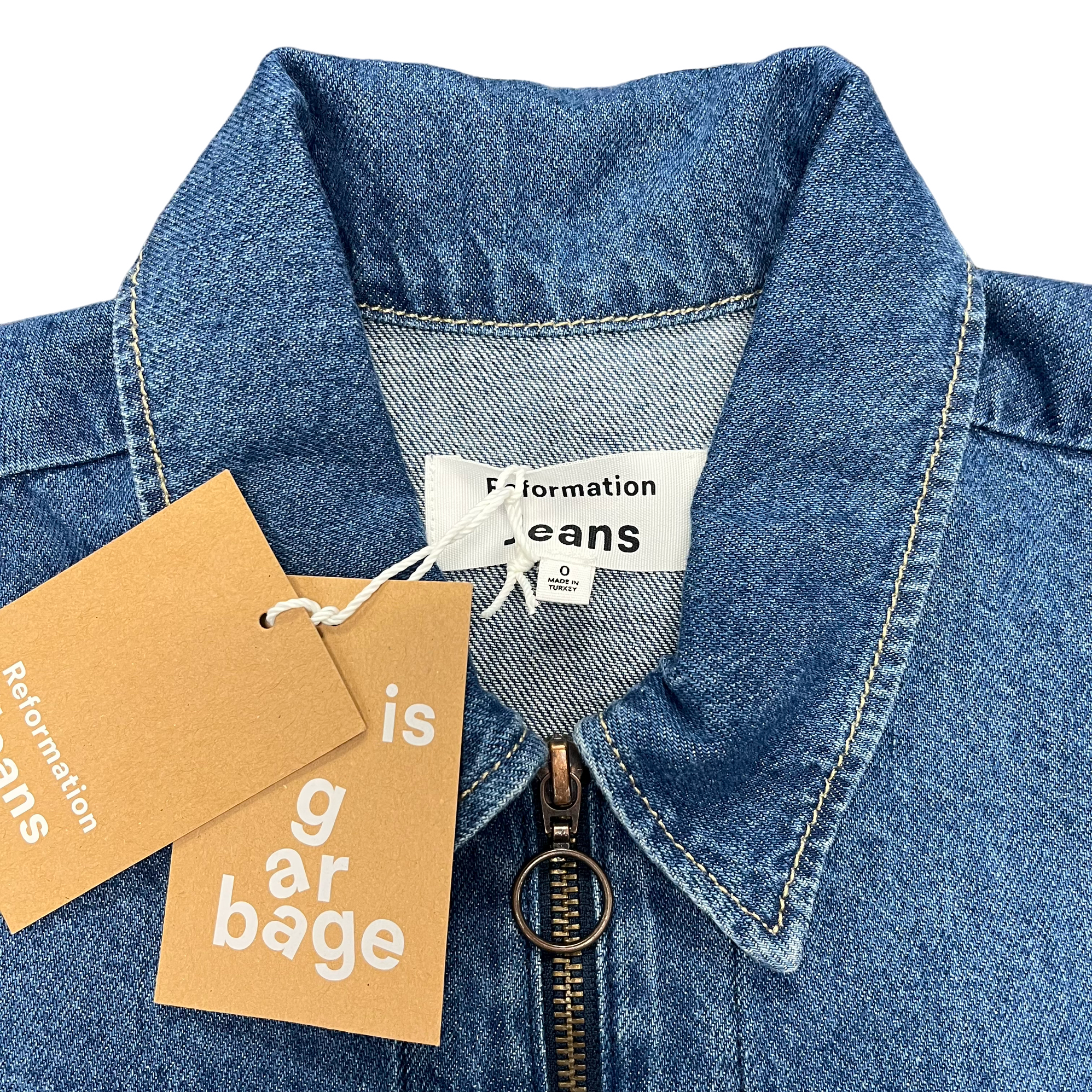 reformation loeb denim dress Reformation Loeb Denim Dress – TatteredTrading