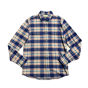 Faherty Legend™ Sweater Shirt - Navy Skyline Plaid