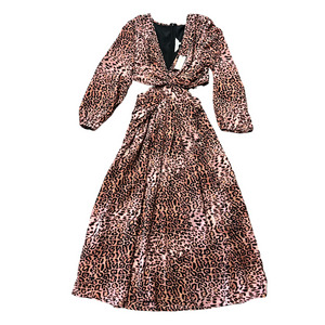 Ranna Gill Cheetah Print Dress