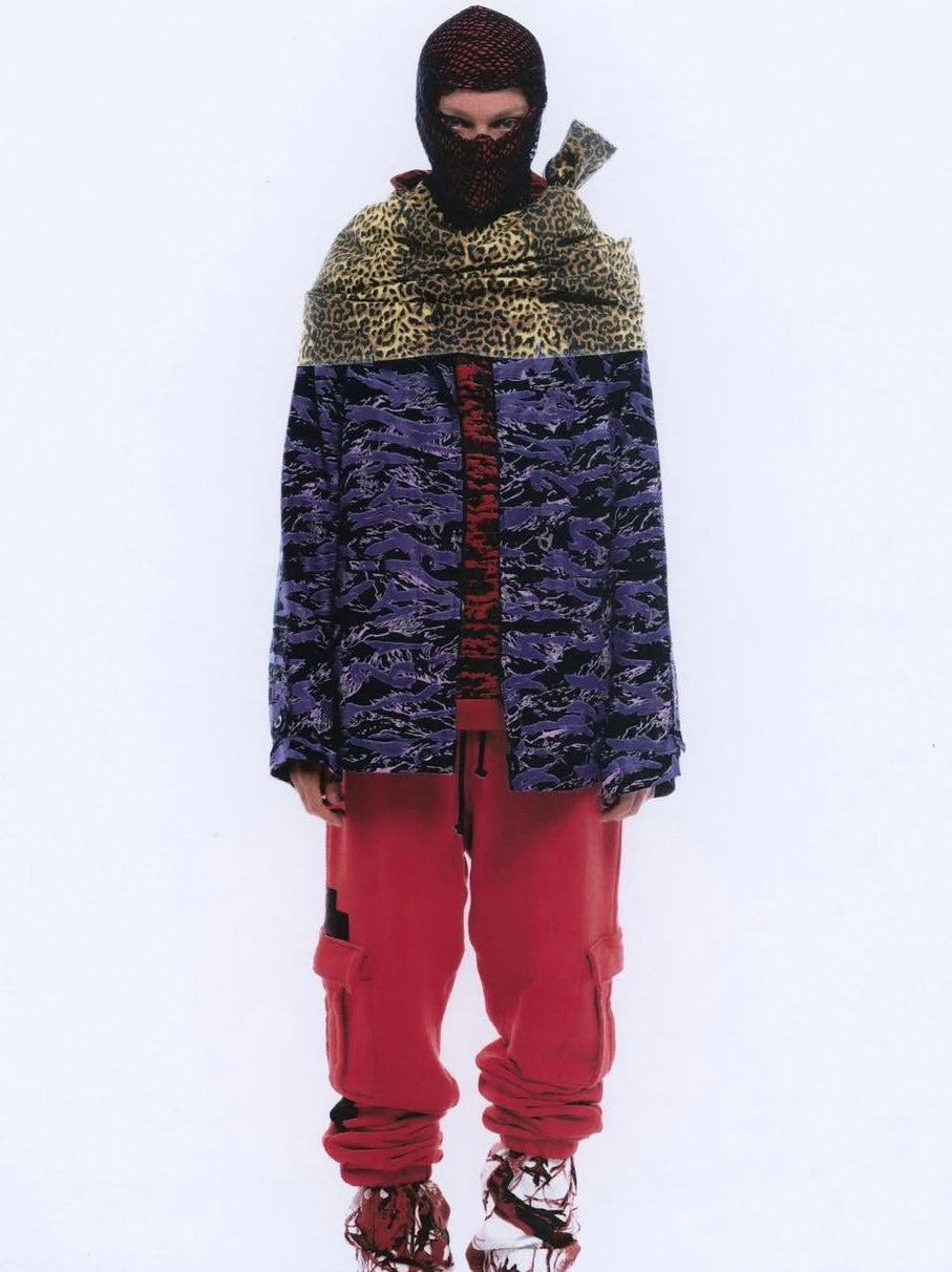 Siberia Hills Sickle Camo Jacket in Purple Snow