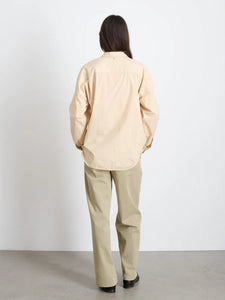 Alex Mill Jo Shirt Almond milk in Poplin