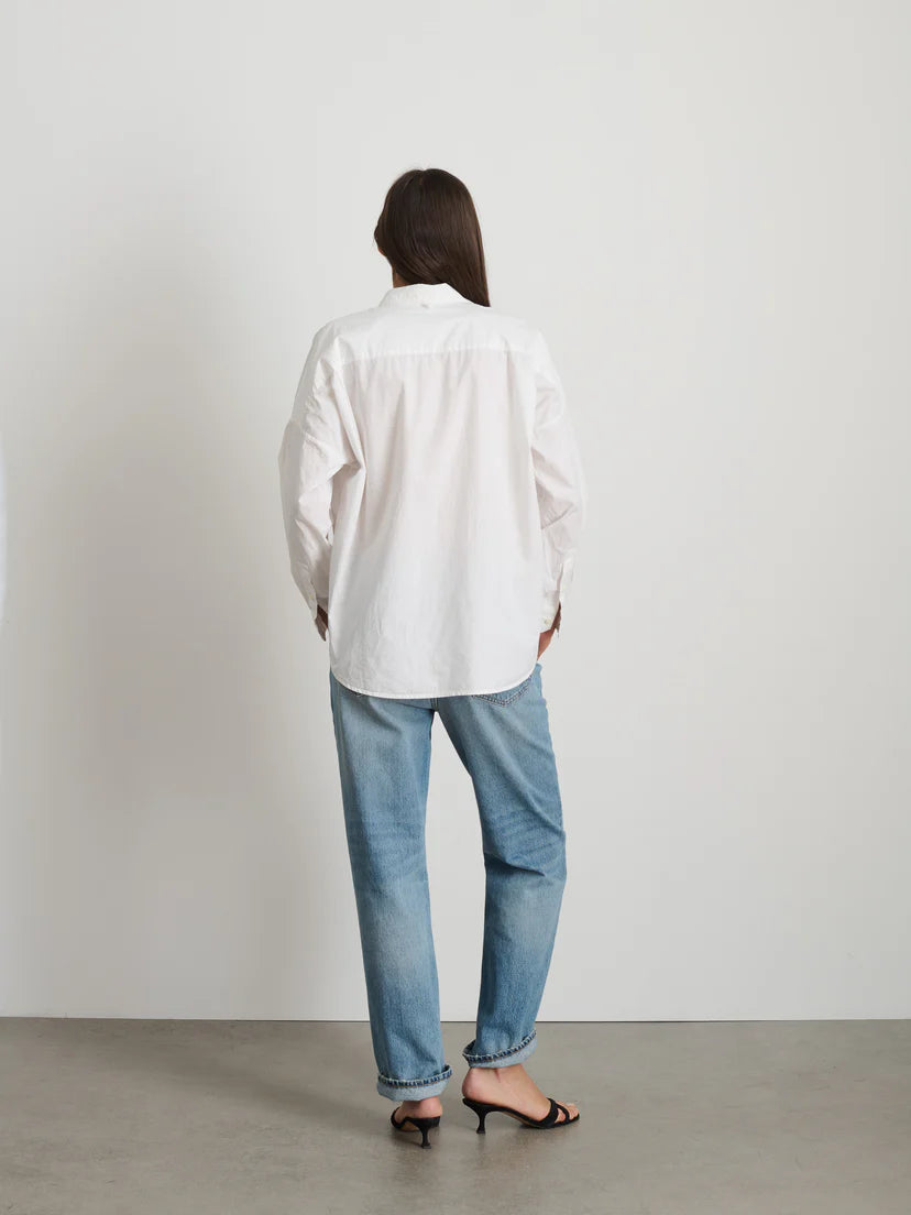 Alex Mill X Splits59 Jo Shirt in White Paper Poplin