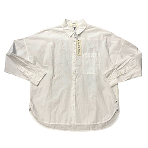 Alex Mill X Splits59 Jo Shirt in White Paper Poplin