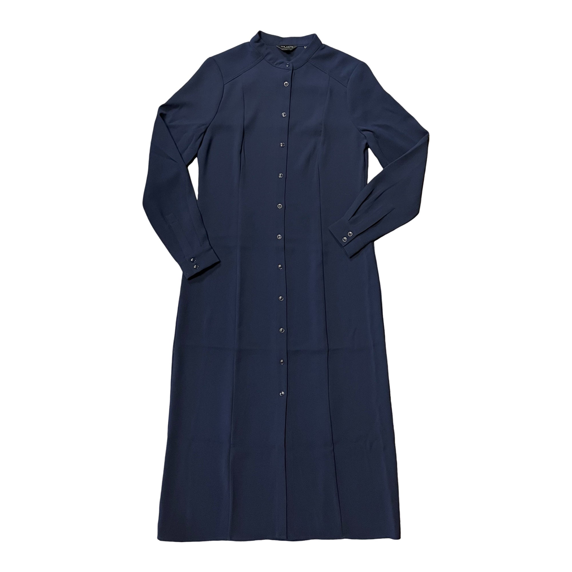 Ted Baker Elsiiey Layered Look Long Sleeve Shirtdress