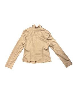 Level 99 Maeve Faux Suede Moto Jacket