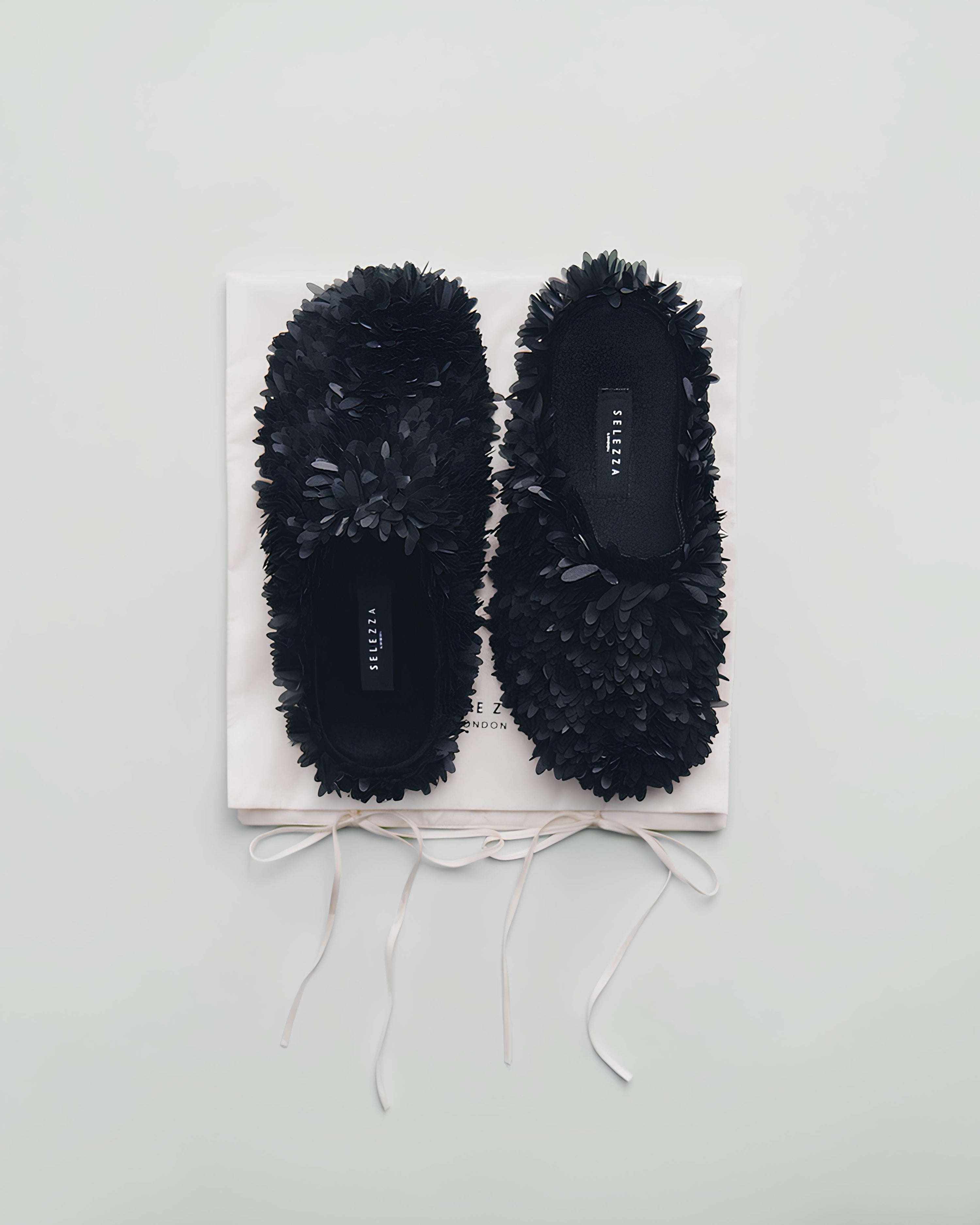 Selezza London Afterparty Petals Slippers