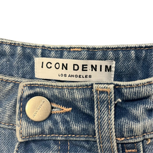 Icon Denim Los Angeles Split Front Skirt