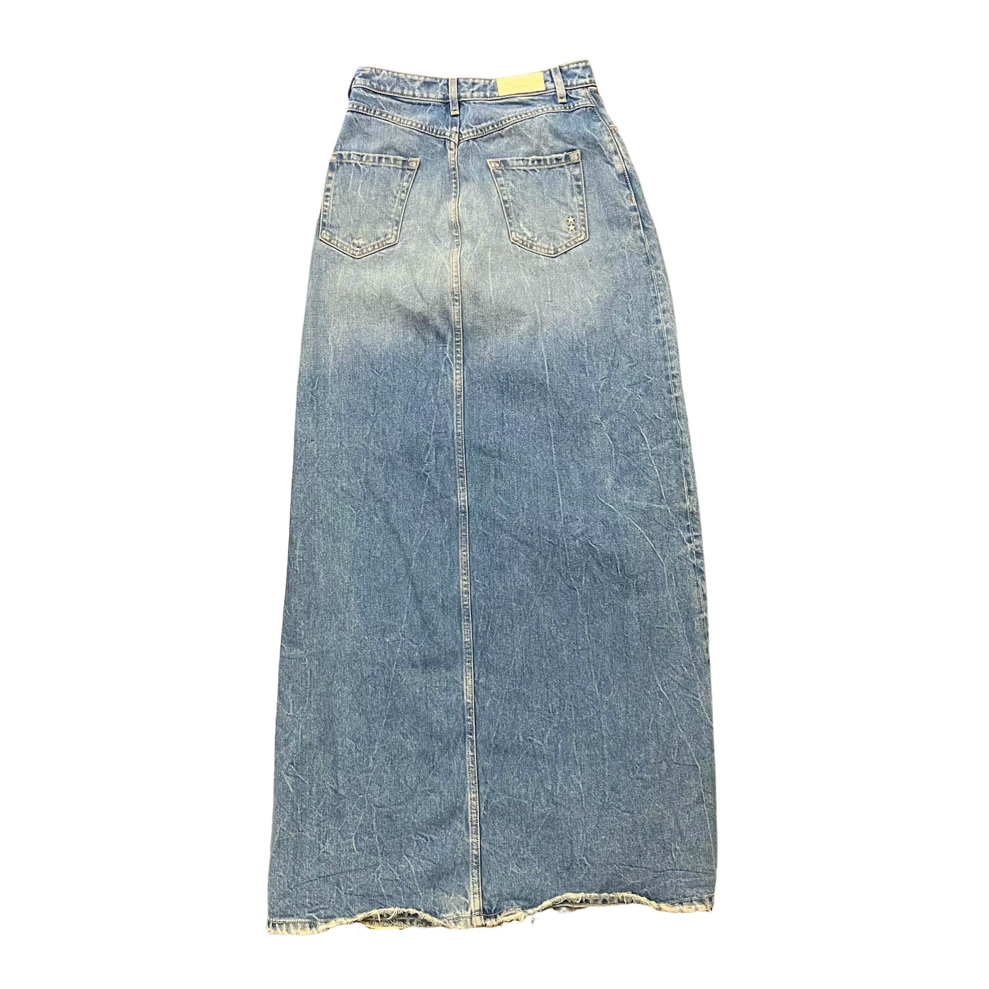 Icon Denim Los Angeles Split Front Skirt